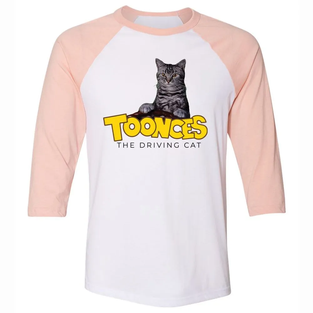 Unisex 3/4 Baseball Tee - N24S4HYC - White/Heather Peach - 5