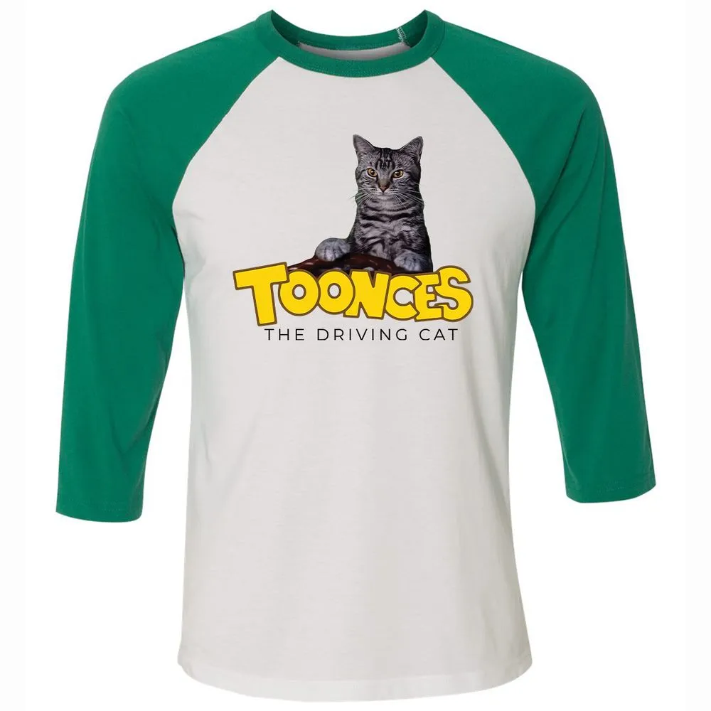 Unisex 3/4 Baseball Tee - N24S4HYC - White/Kelly - 6