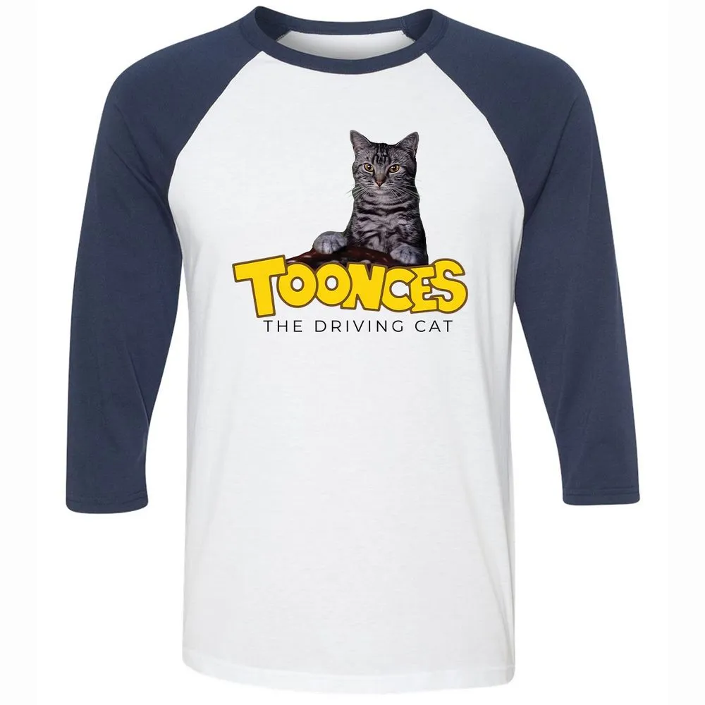 Unisex 3/4 Baseball Tee - N24S4HYC - White/Navy - 8