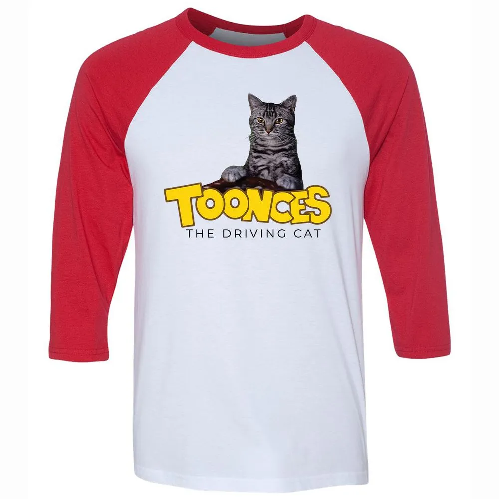 Unisex 3/4 Baseball Tee - N24S4HYC - White/Red - 9
