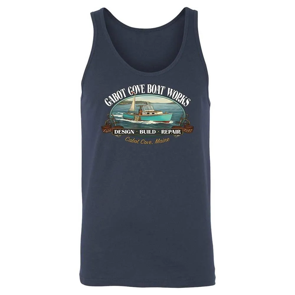 Unisex Jersey Tank - CYN9S6LV - Navy - 2