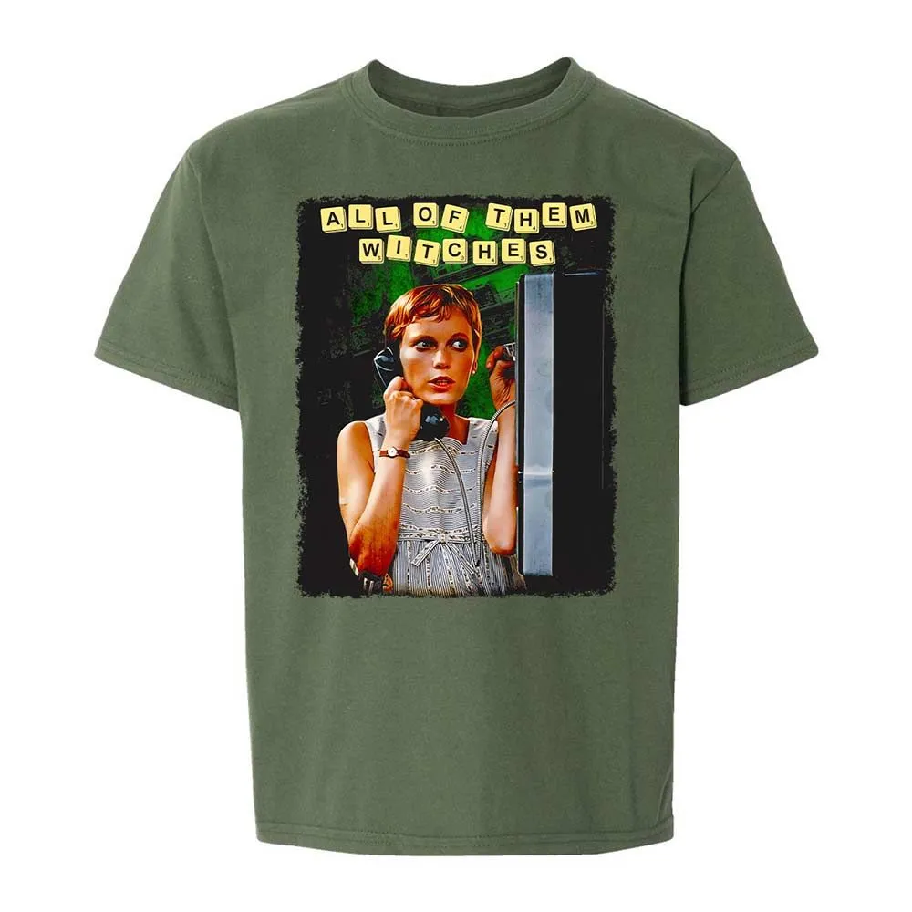 Kids T-Shirt - J1XZKQE1 - Military Green - 19