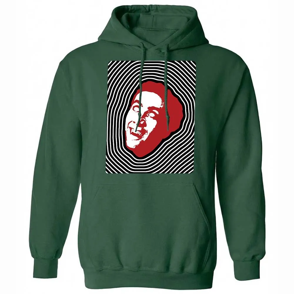 Psychedelic Nicolas Cage - Forest Green - 16
