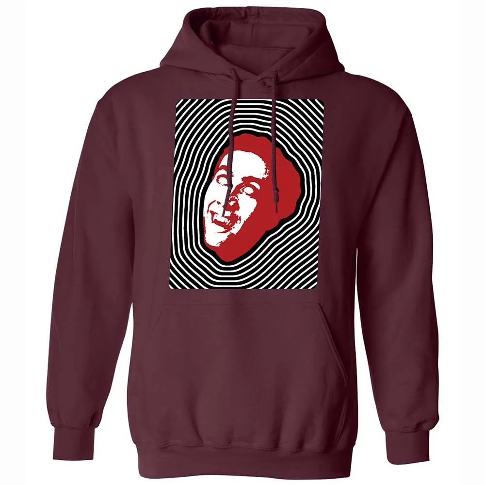 Psychedelic Nicolas Cage - Maroon - 19