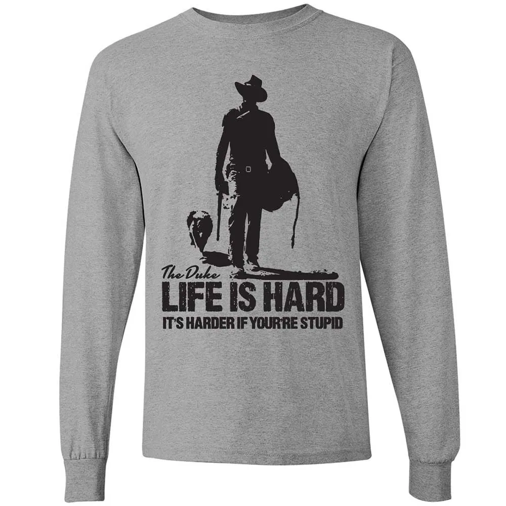 Life is hard - Sport Grey - 3