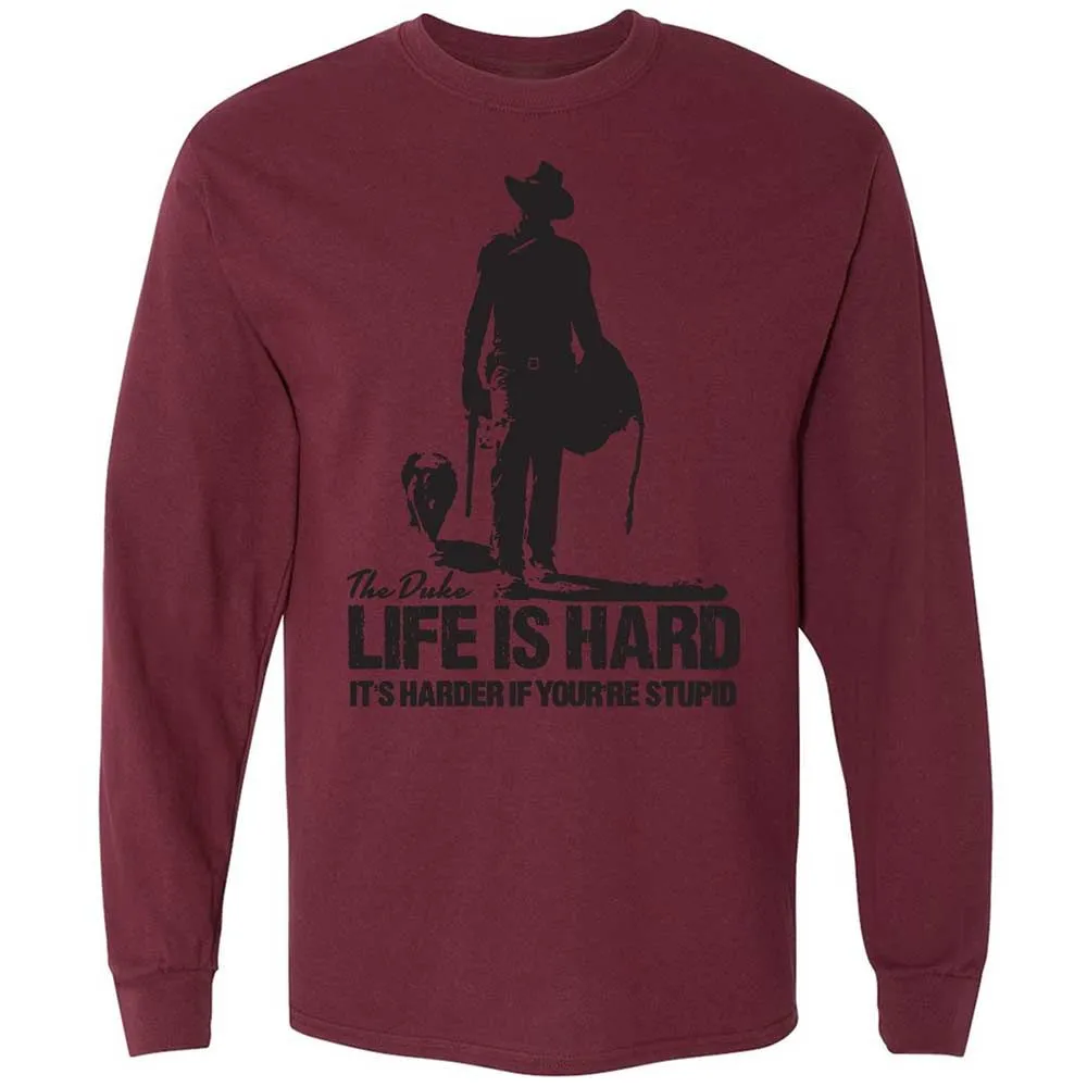 Life is hard - Maroon - 16