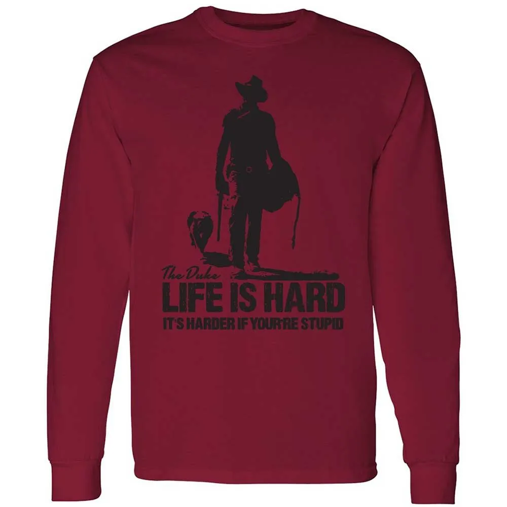Life is hard - Cardinal Red - 17