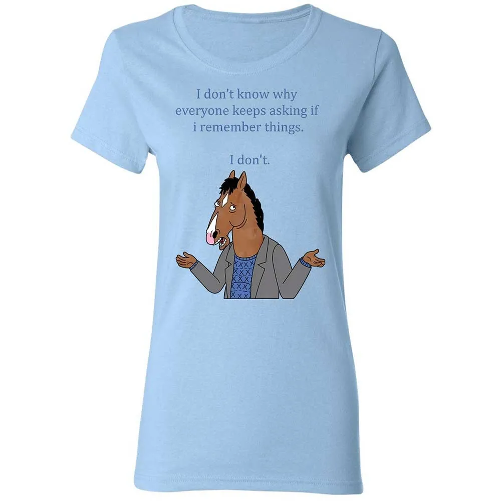 Women's T-Shirt - FR46AMQY - Light Blue - 6