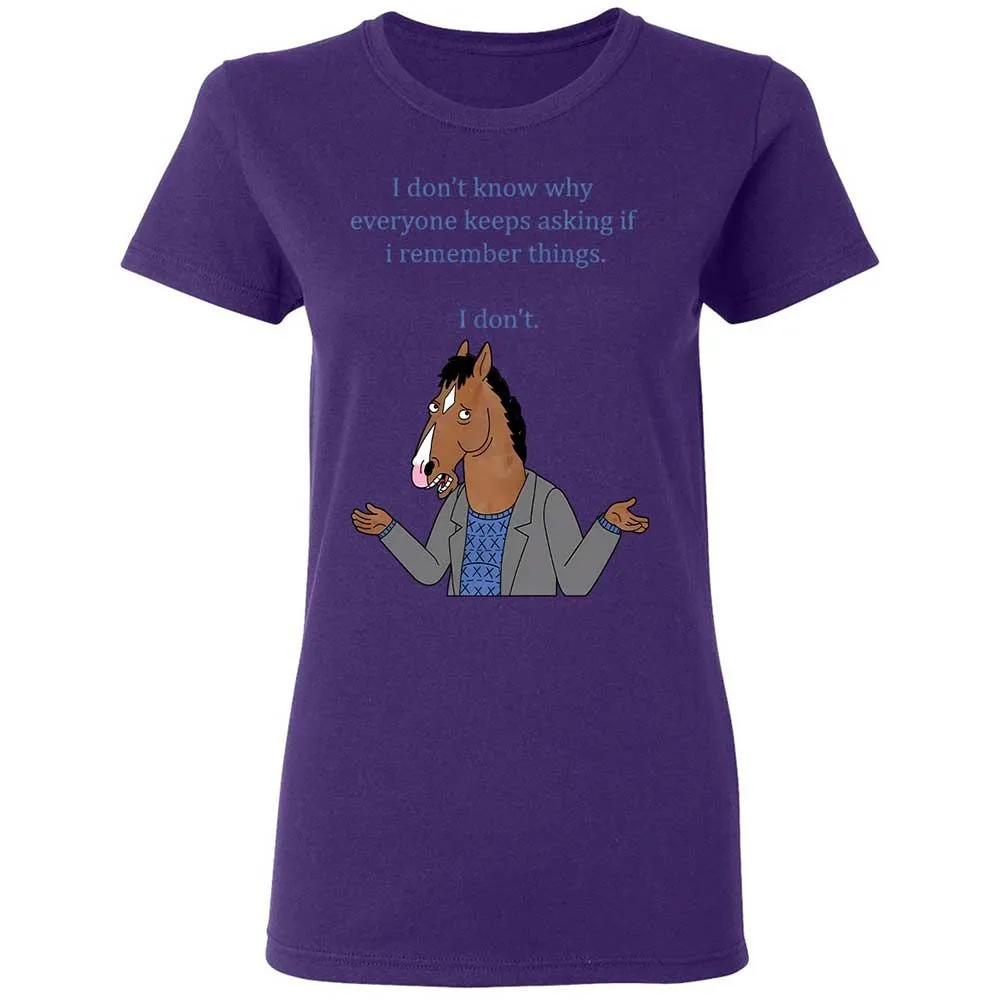 Women's T-Shirt - FR46AMQY - Purple - 11