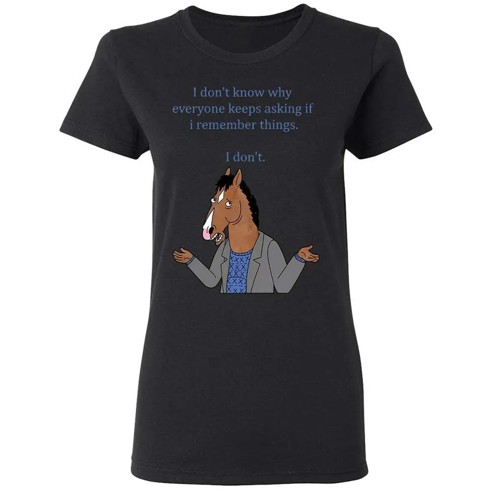 Women's T-Shirt - FR46AMQY - Black - 13