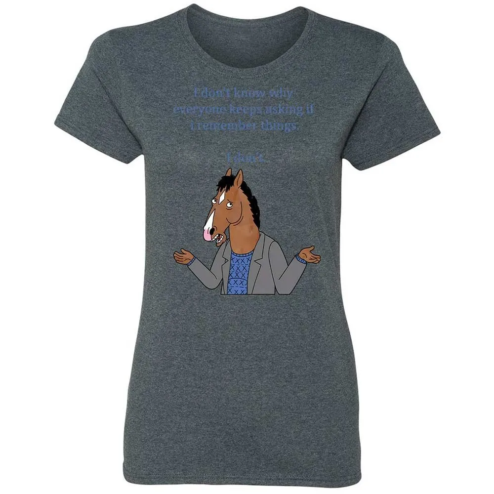 Women's T-Shirt - FR46AMQY - Dark Heather - 16