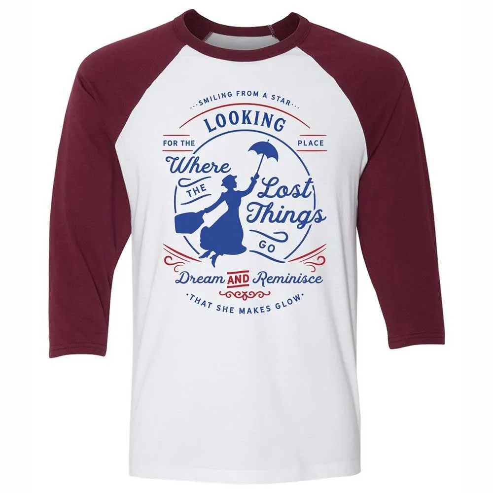 Unisex 3/4 Baseball Tee - 4FFJ1J7S - White/Maroon - 7