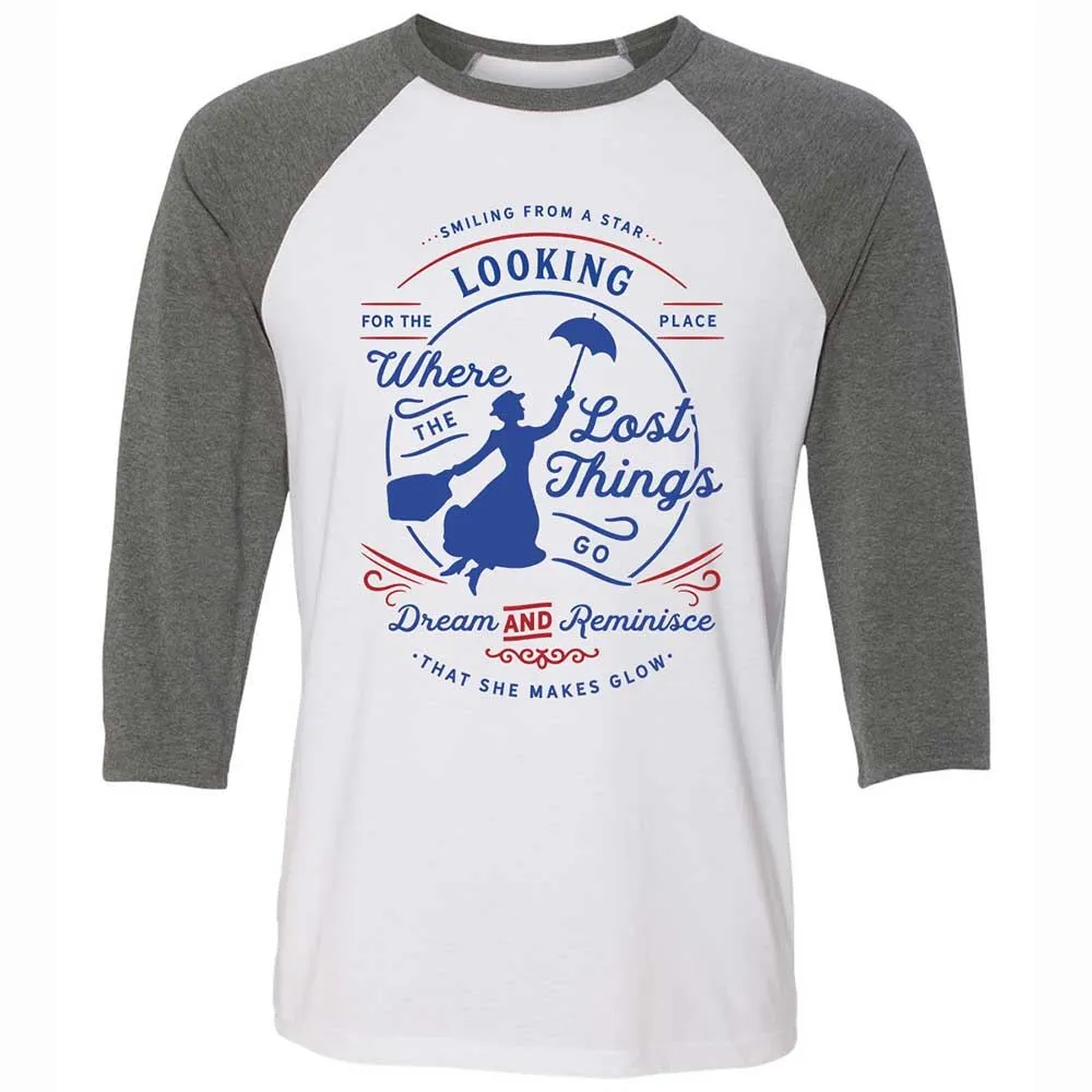 Unisex 3/4 Baseball Tee - 4FFJ1J7S - White/Deep Heather - 11