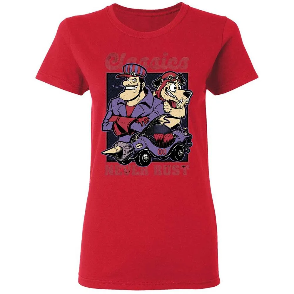 Women's T-Shirt - HCK89CA7 - Red - 9