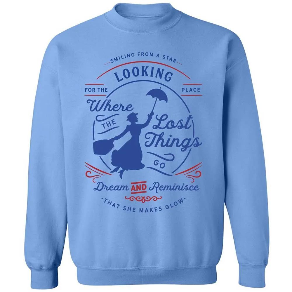 Classic Unisex Sweatshirt - YL8UM82D - Carolina Blue - 5