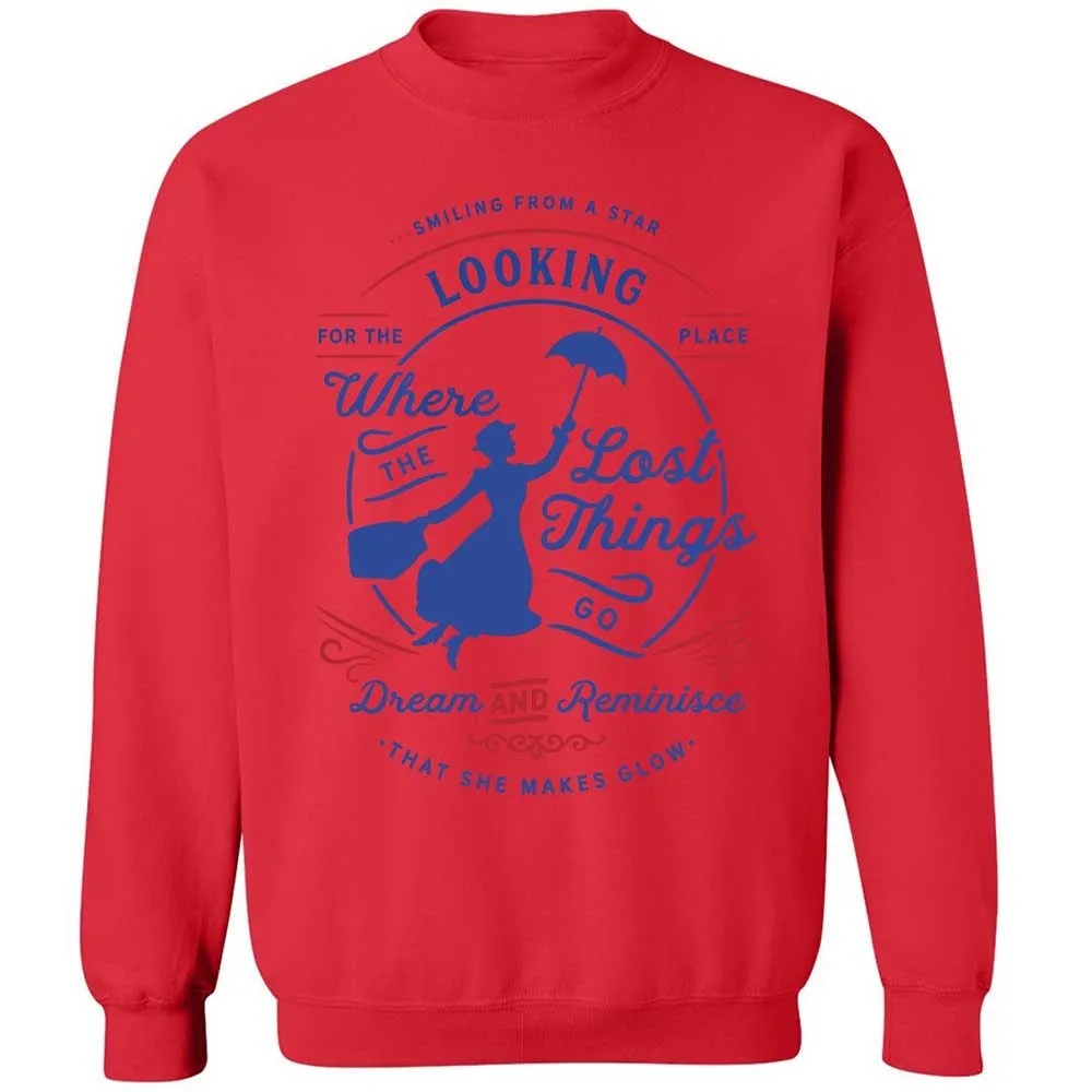 Classic Unisex Sweatshirt - YL8UM82D - Red - 9