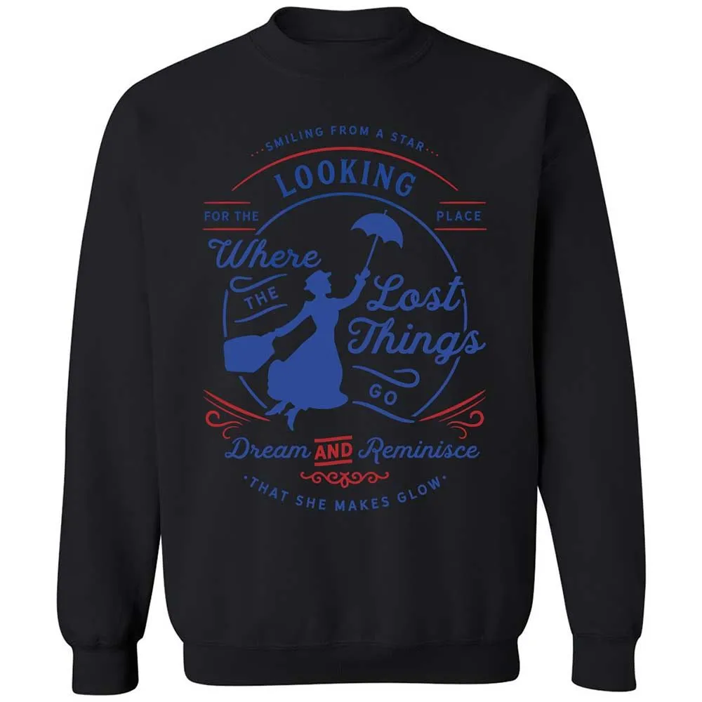 Classic Unisex Sweatshirt - YL8UM82D - Black - 14
