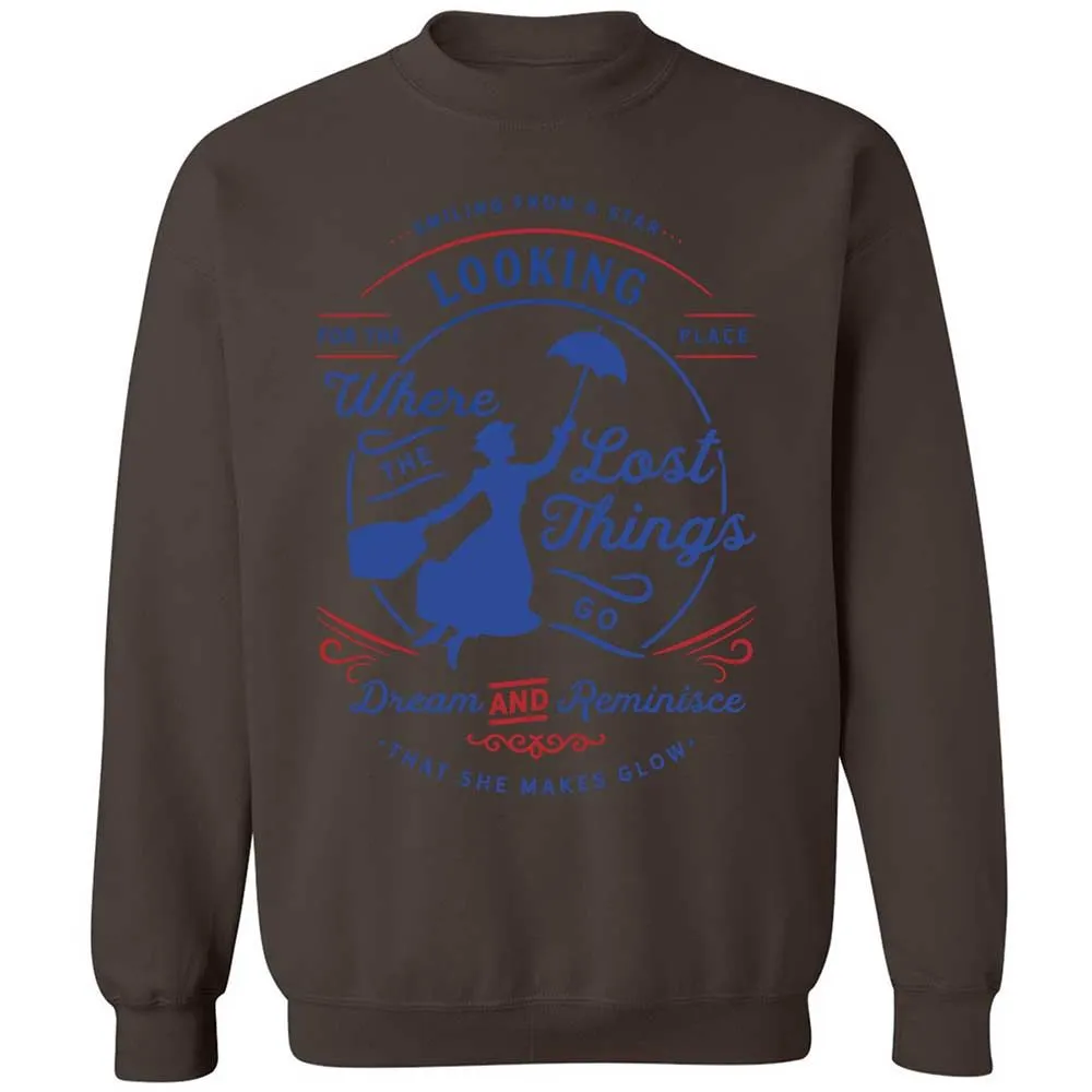 Classic Unisex Sweatshirt - YL8UM82D - Dark Chocolate - 16