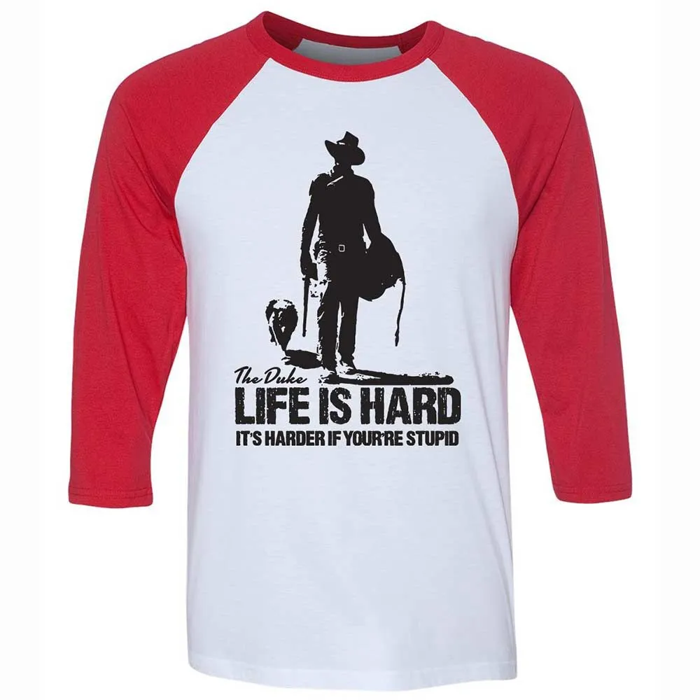 Life is hard - White/Red - 9