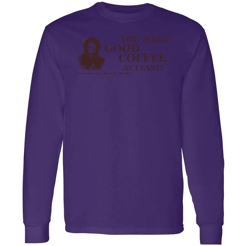 You make good coffee, at least? - Purple - 9