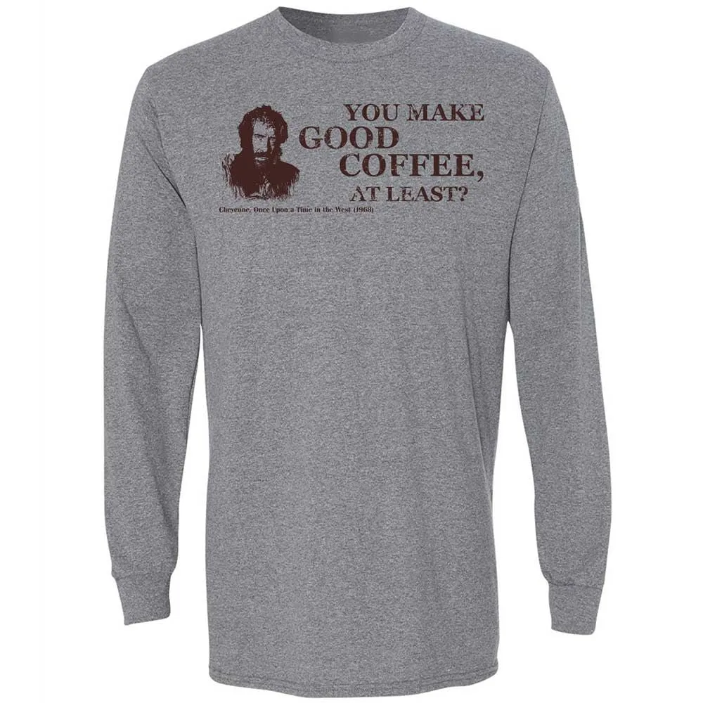 You make good coffee, at least? - Graphite Heather - 18