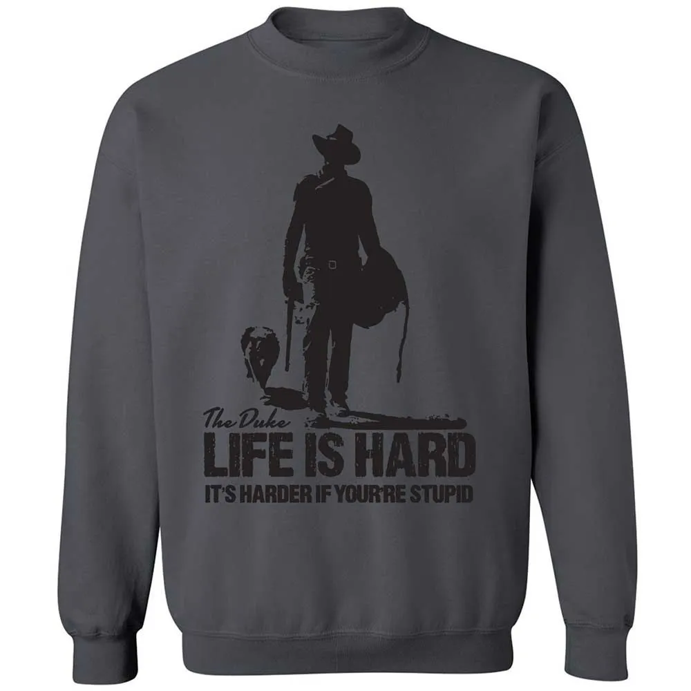 Life is hard - Charcoal - 18