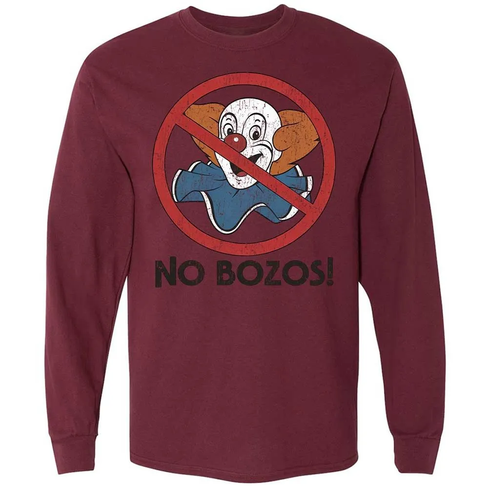 No Bozos - Maroon - 16