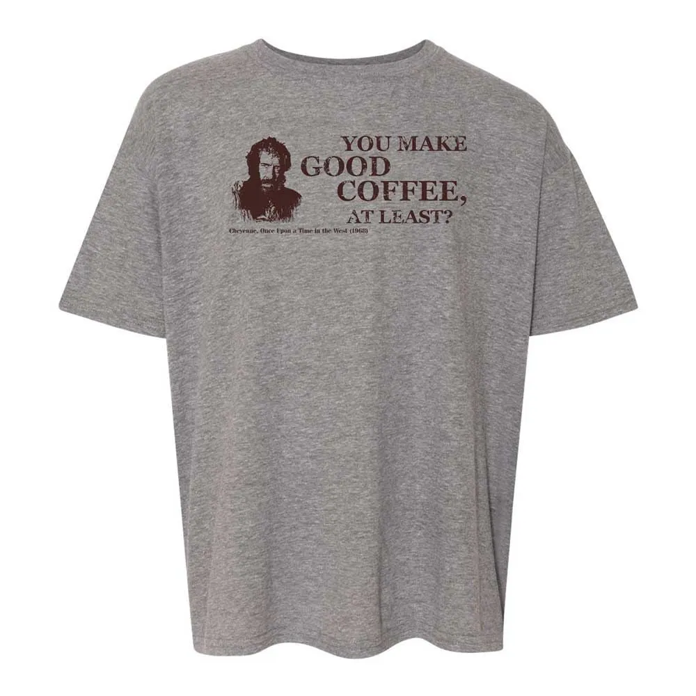 You make good coffee, at least? - Graphite Heather - 18
