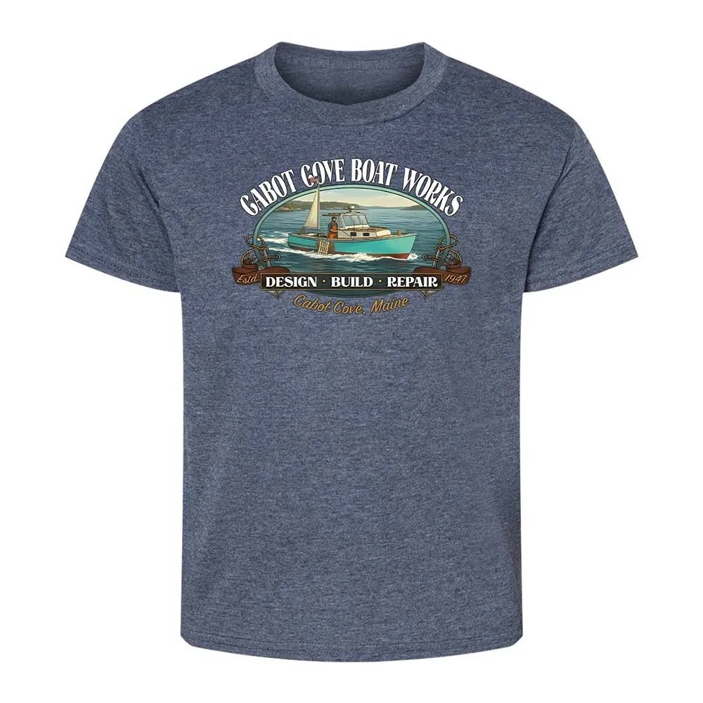 Kids T-Shirt - YX5R8UBS - Heather Navy - 9