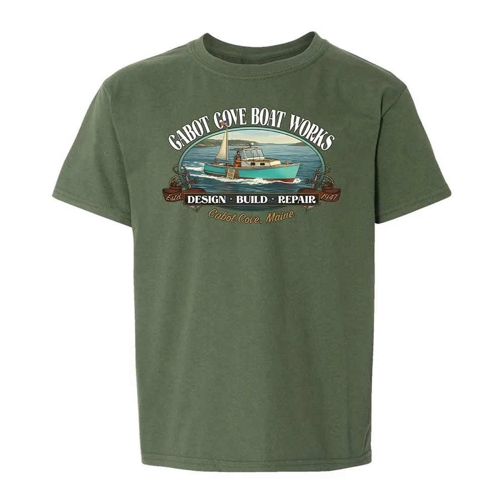 Kids T-Shirt - YX5R8UBS - Military Green - 19
