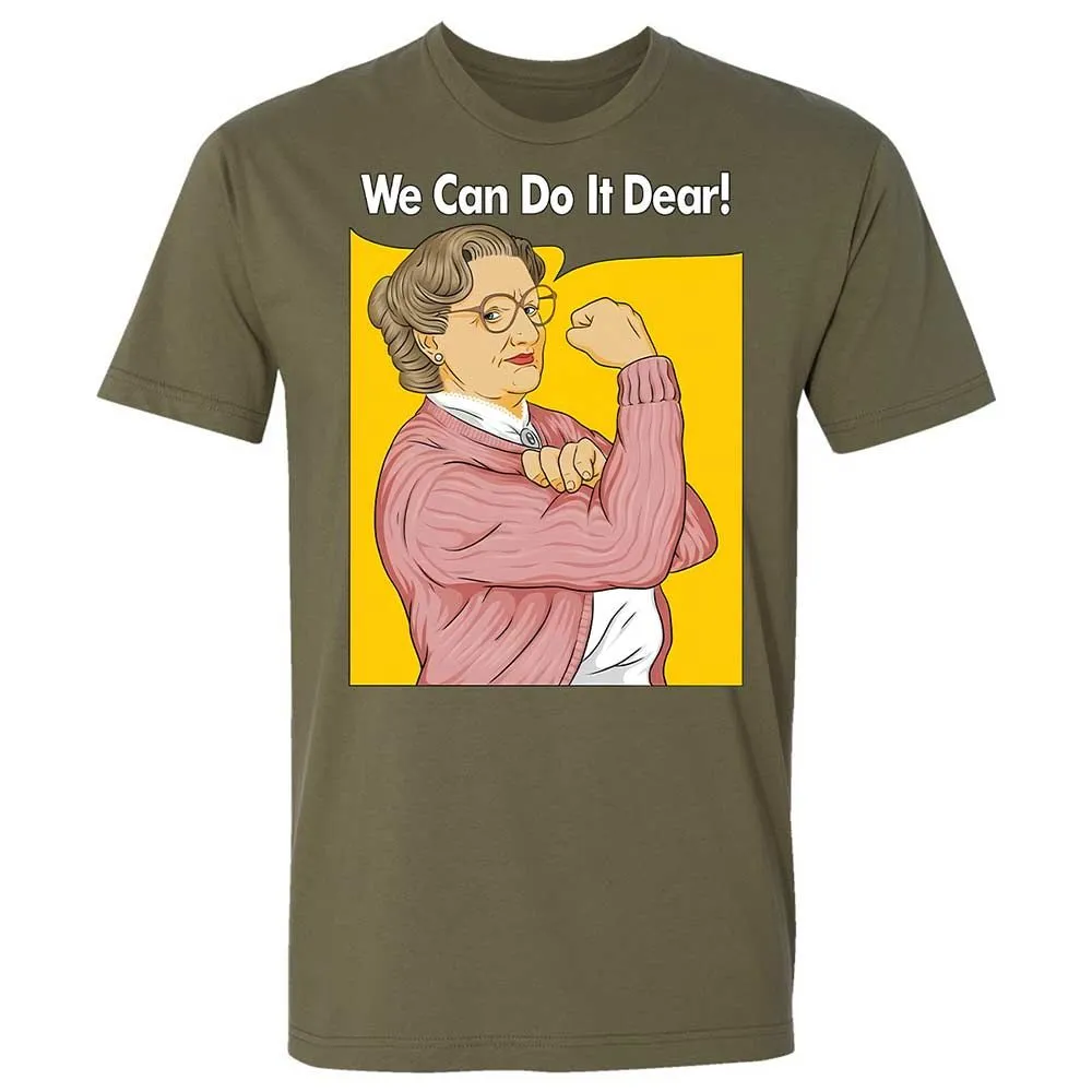 We Can Do It Dear - Military Green - 8