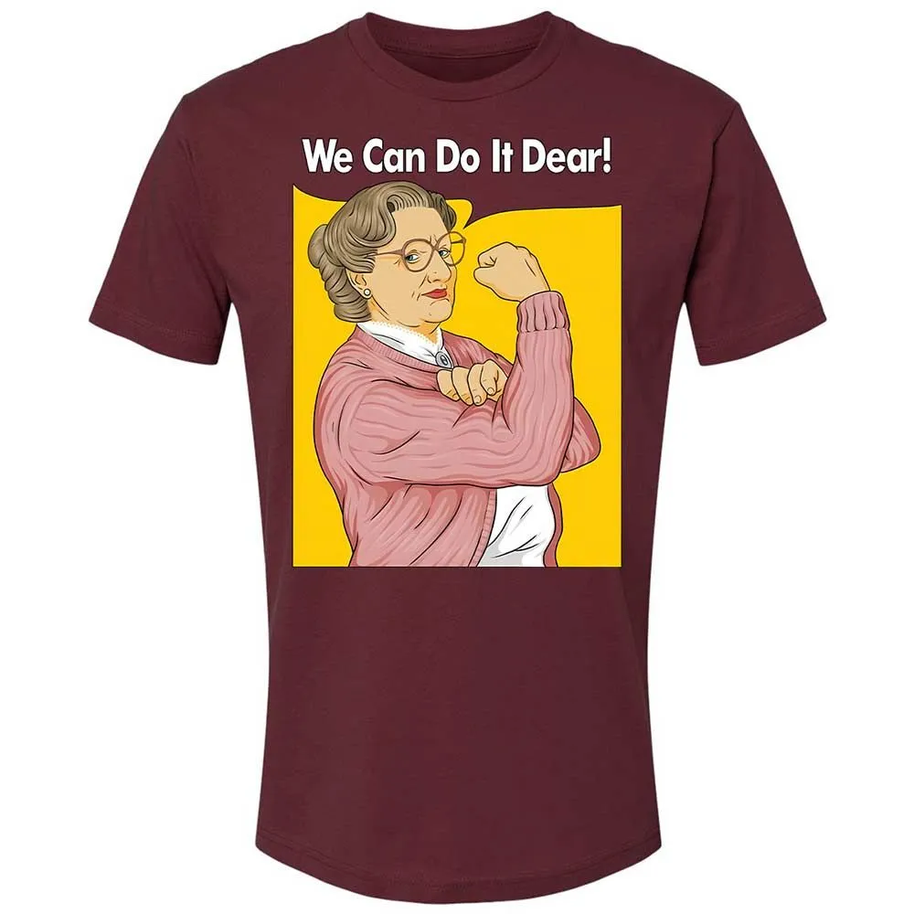 We Can Do It Dear - Maroon - 10