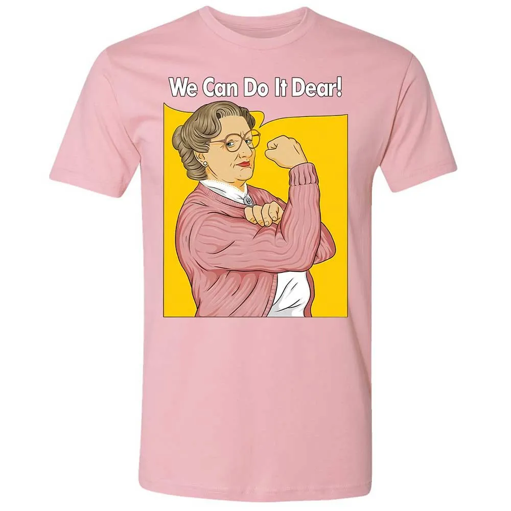 We Can Do It Dear - Light Pink - 16