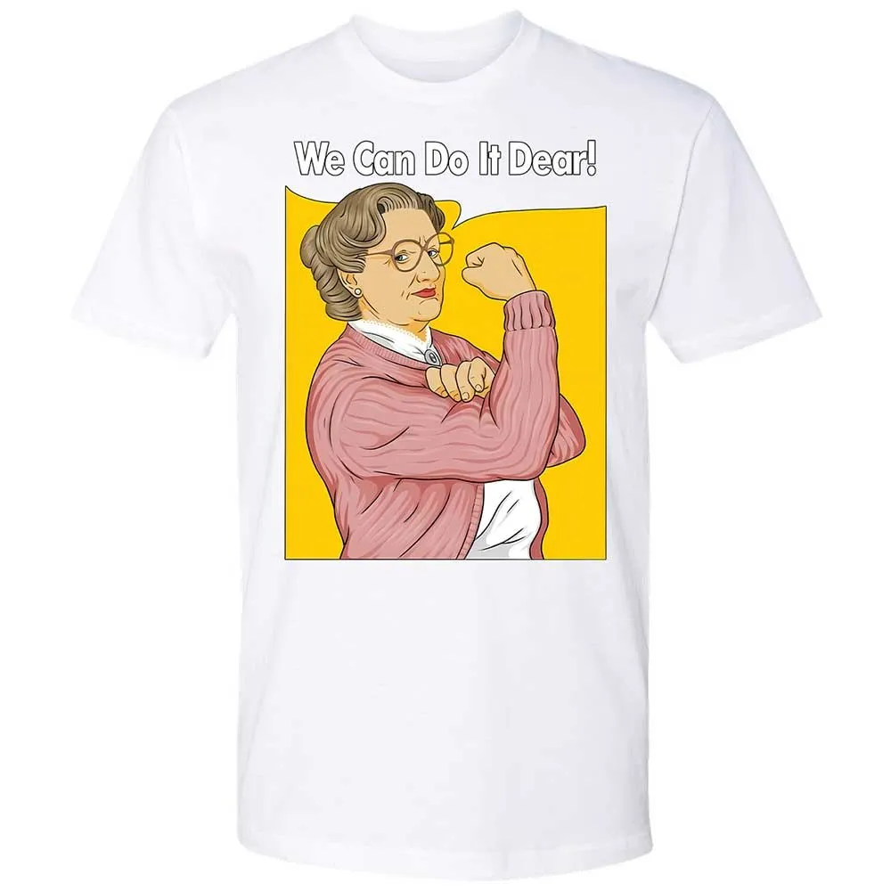 We Can Do It Dear - White - 17