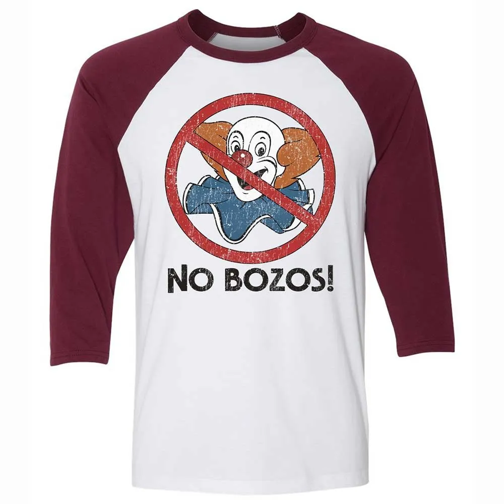 No Bozos - White/Maroon - 7