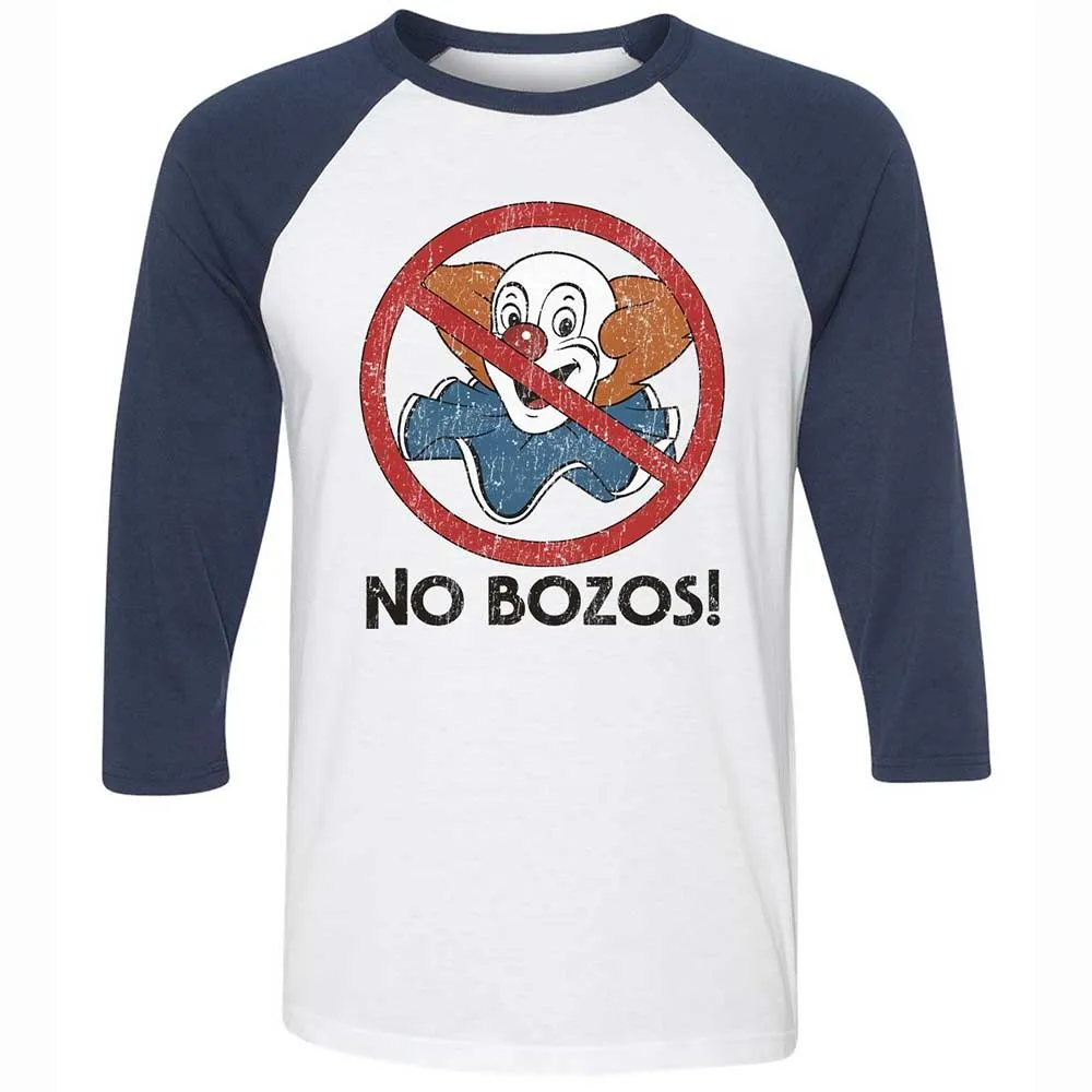 No Bozos - White/Navy - 8