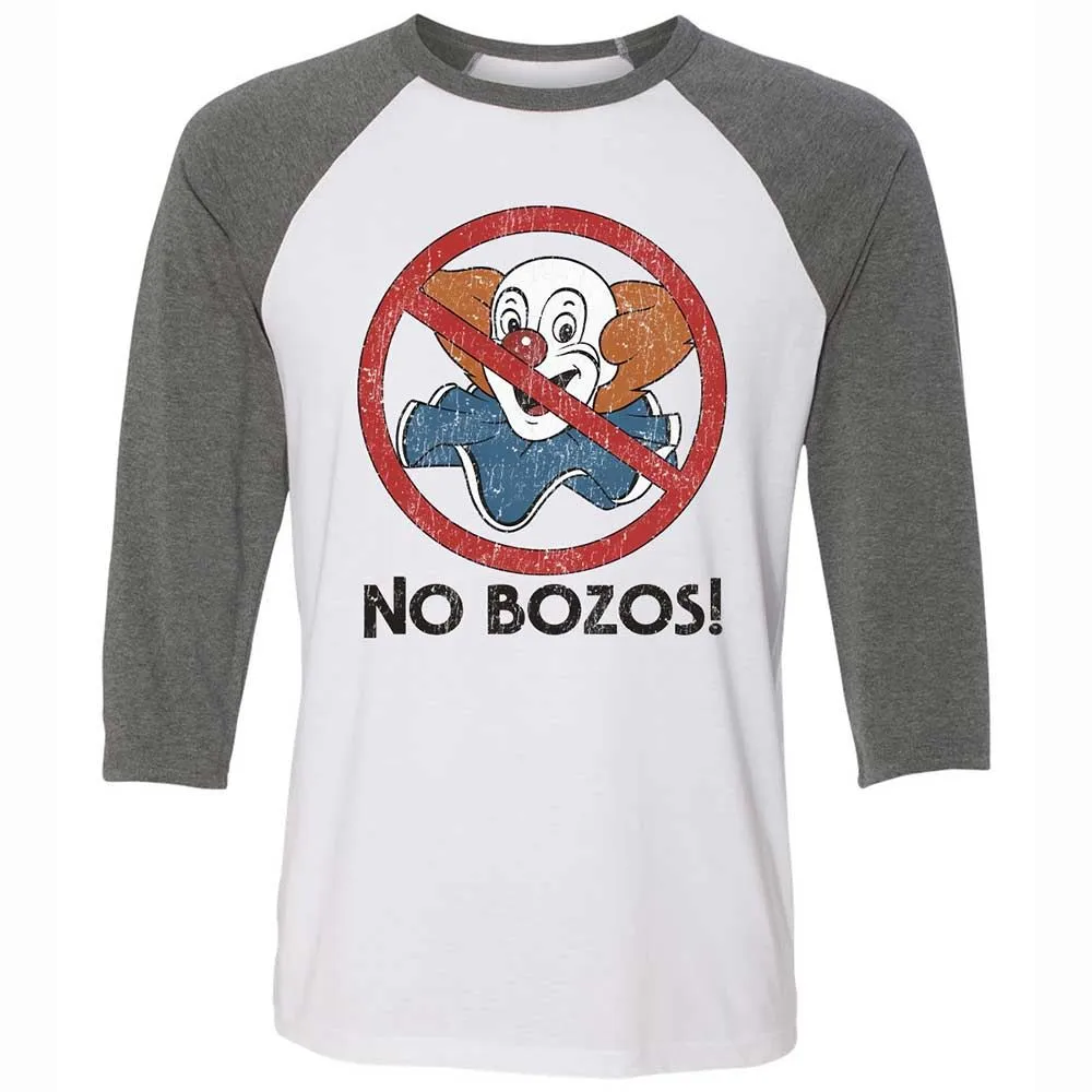 No Bozos - White/Deep Heather - 11