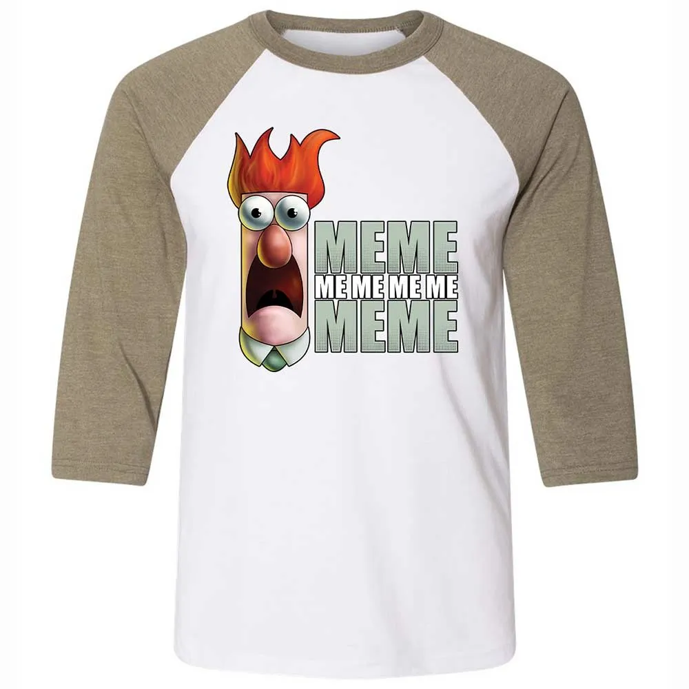 Meme me me me me Meme - White/Heather Olive - 4