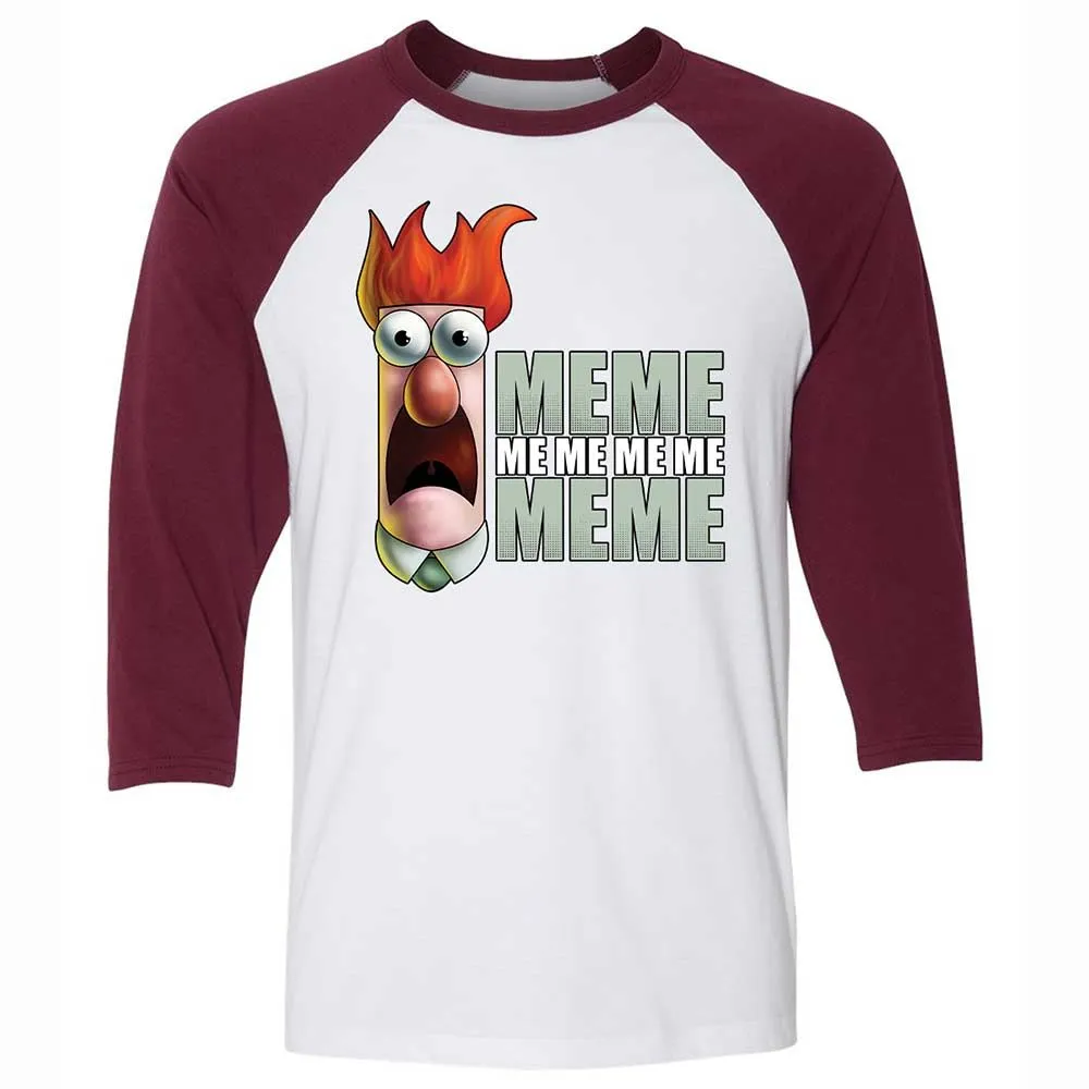 Meme me me me me Meme - White/Maroon - 7