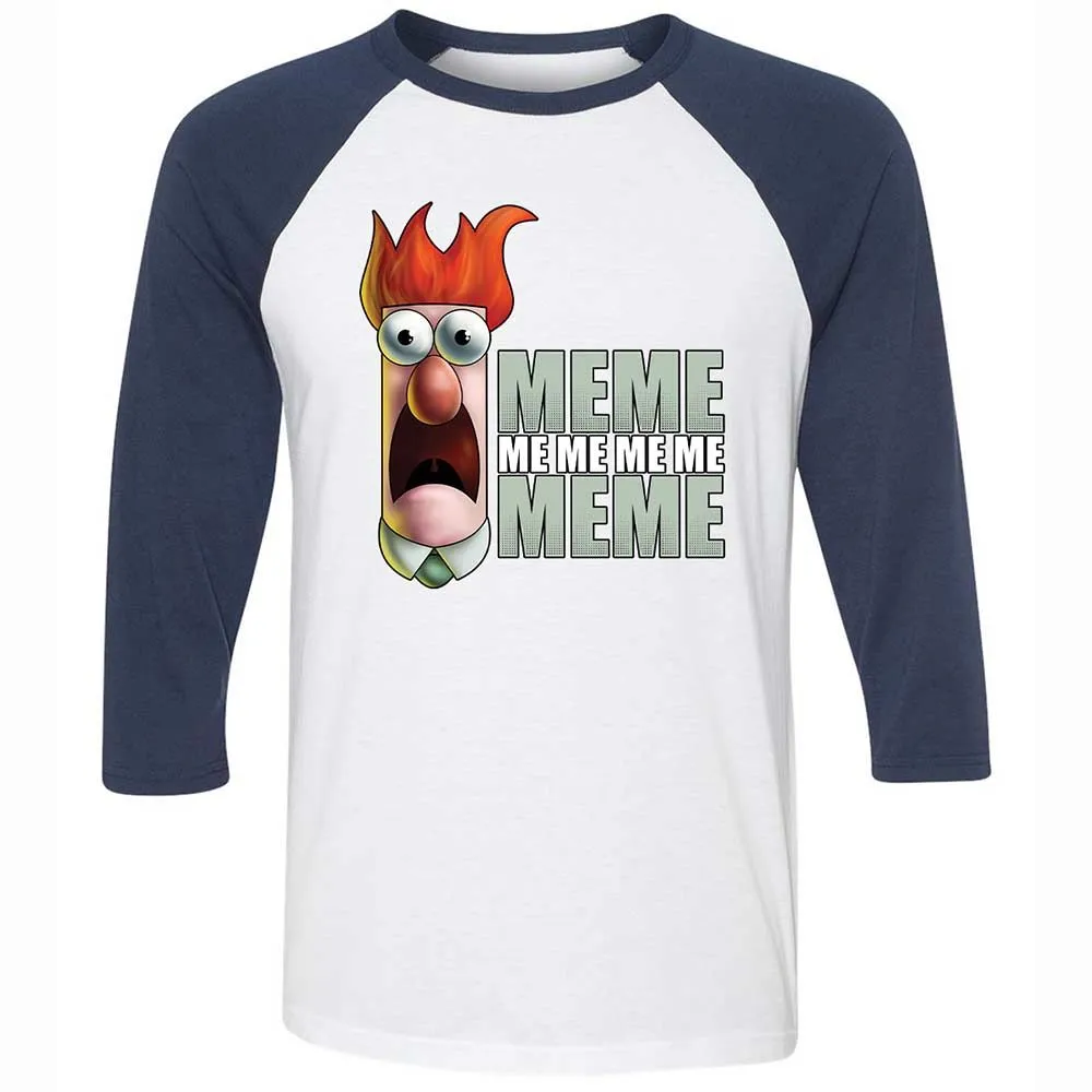 Meme me me me me Meme - White/Navy - 8