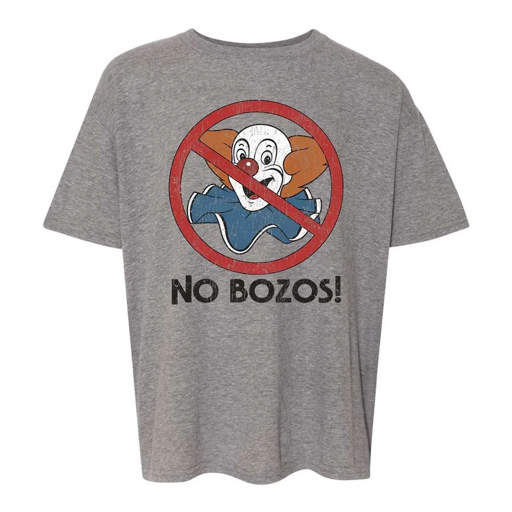 No Bozos - Graphite Heather - 18