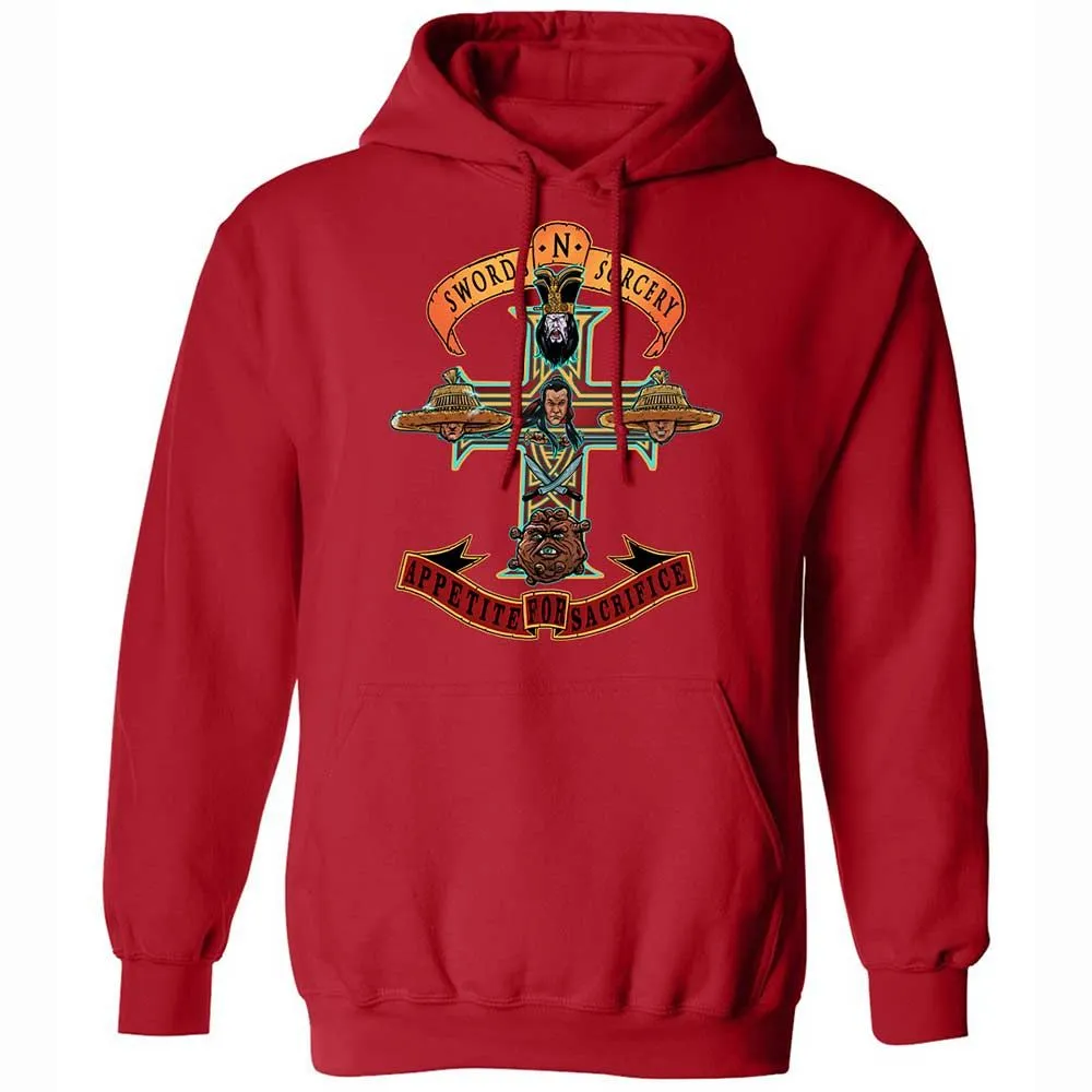 Classic Unisex Hoodie - QNQSDVCP - Red - 10