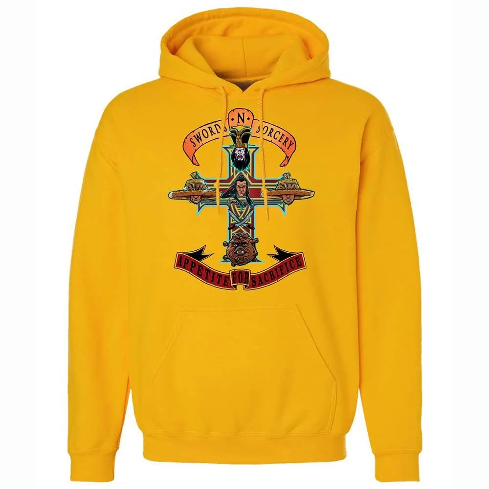 Classic Unisex Hoodie - QNQSDVCP - Gold - 15