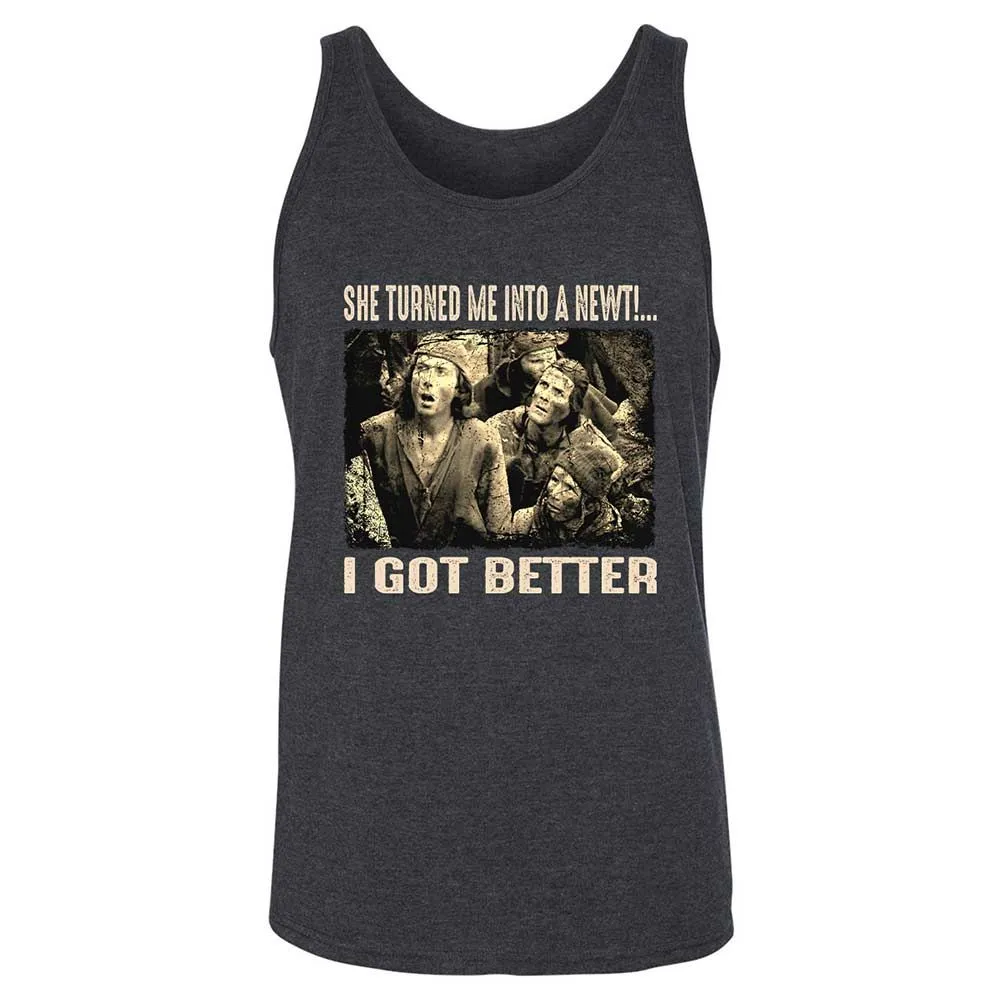 Unisex Jersey Tank - FS2ZNQX6 - Dark Grey Heather - 5