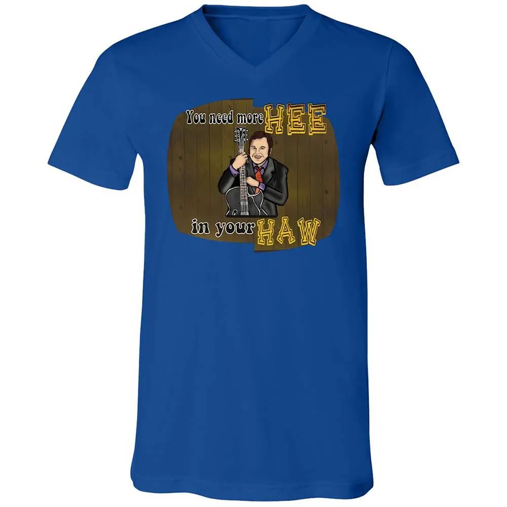 Unisex V-Neck T-Shirt - 3YR5NY3S - True Royal - 3