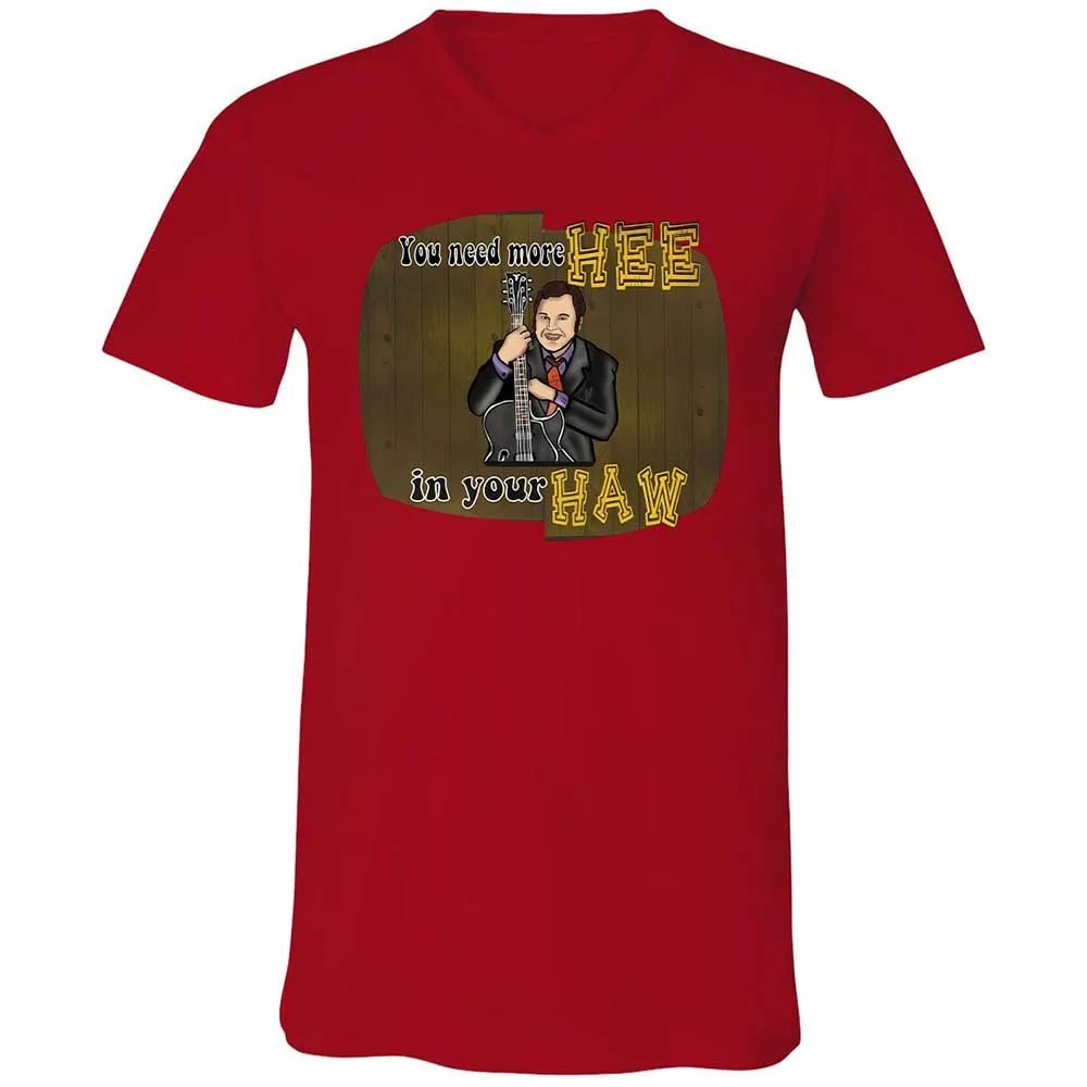 Unisex V-Neck T-Shirt - 3YR5NY3S - Red - 5