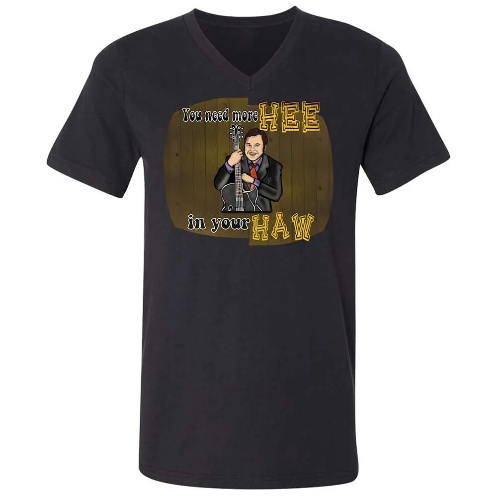 Unisex V-Neck T-Shirt - 3YR5NY3S - Black - 11