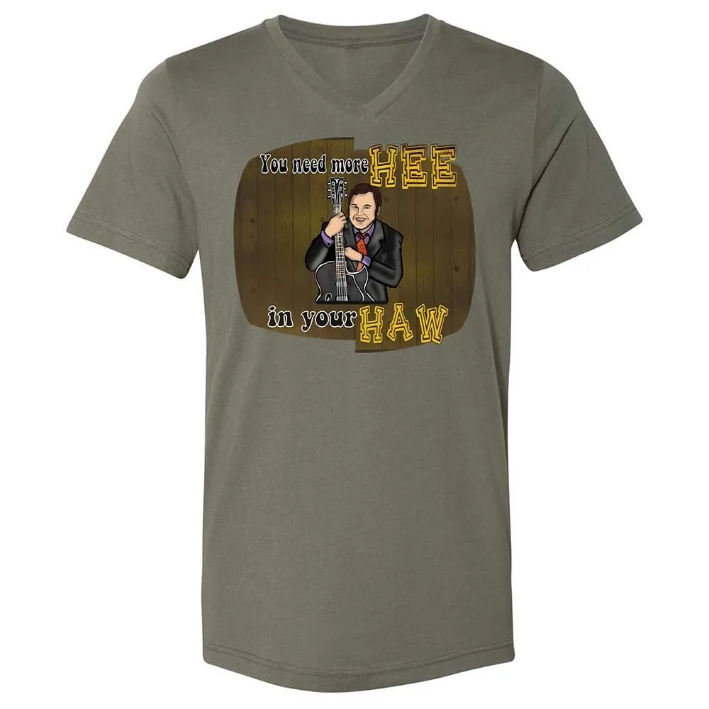 Unisex V-Neck T-Shirt - 3YR5NY3S - Military Green - 15