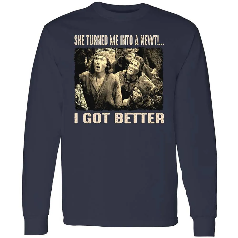 Long Sleeve T-Shirt - DRZXWCXN - Navy - 2