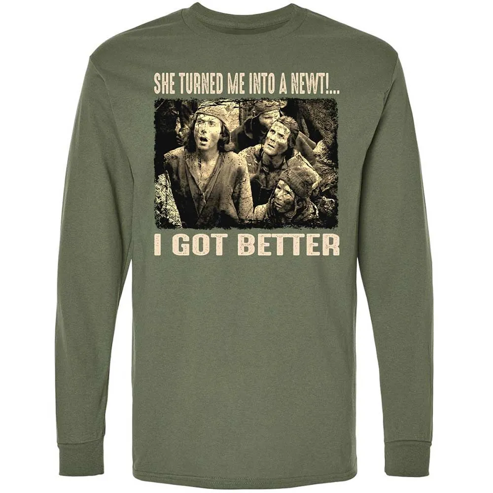 Long Sleeve T-Shirt - DRZXWCXN - Military Green - 9